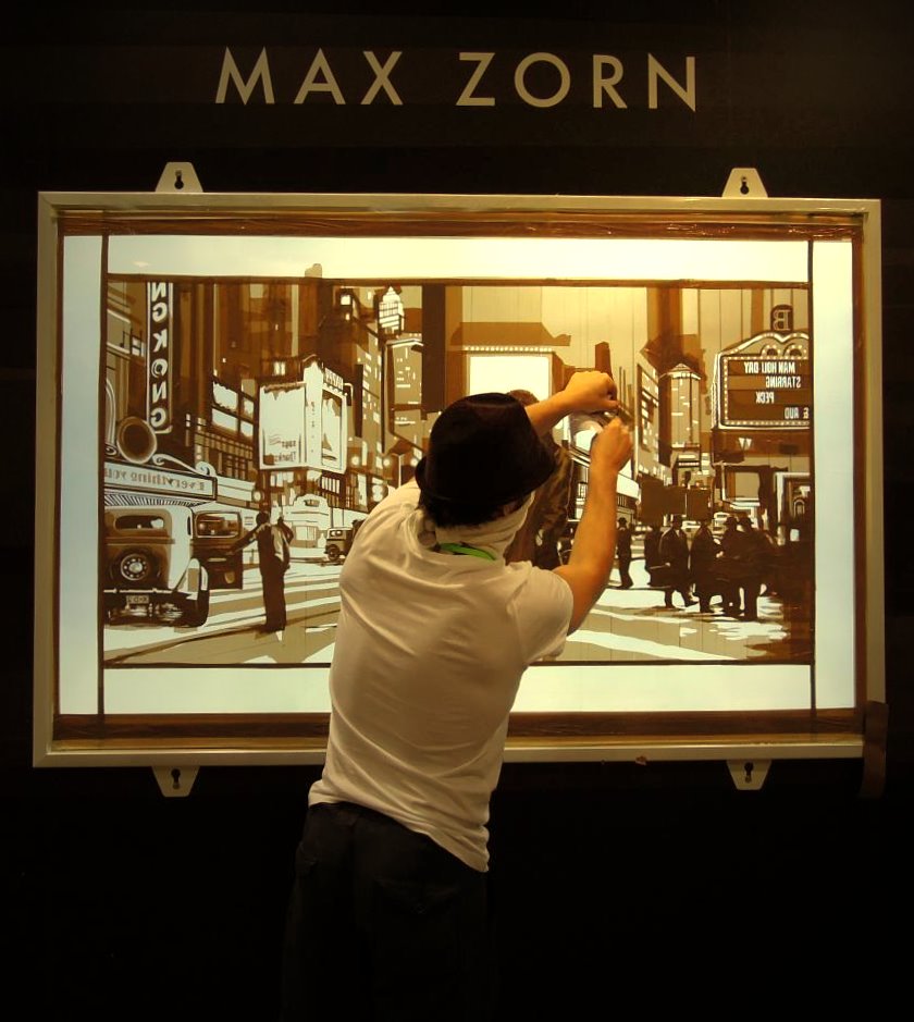 The sovereign art foundation invited urban artist Max Zorn to create an artwork for Art Basel Hong Kong, stunning visitors and collectors